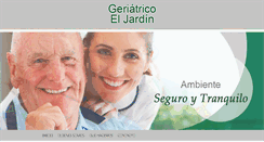 Desktop Screenshot of geriatricoeljardin.com