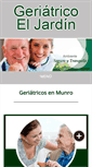 Mobile Screenshot of geriatricoeljardin.com